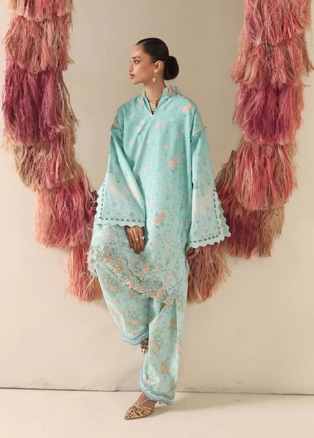 Neoma Prints by Republic Unstitched Embroidered Lawn 3 Piece Suit RW26UNP RSP-01 - Summer Collection