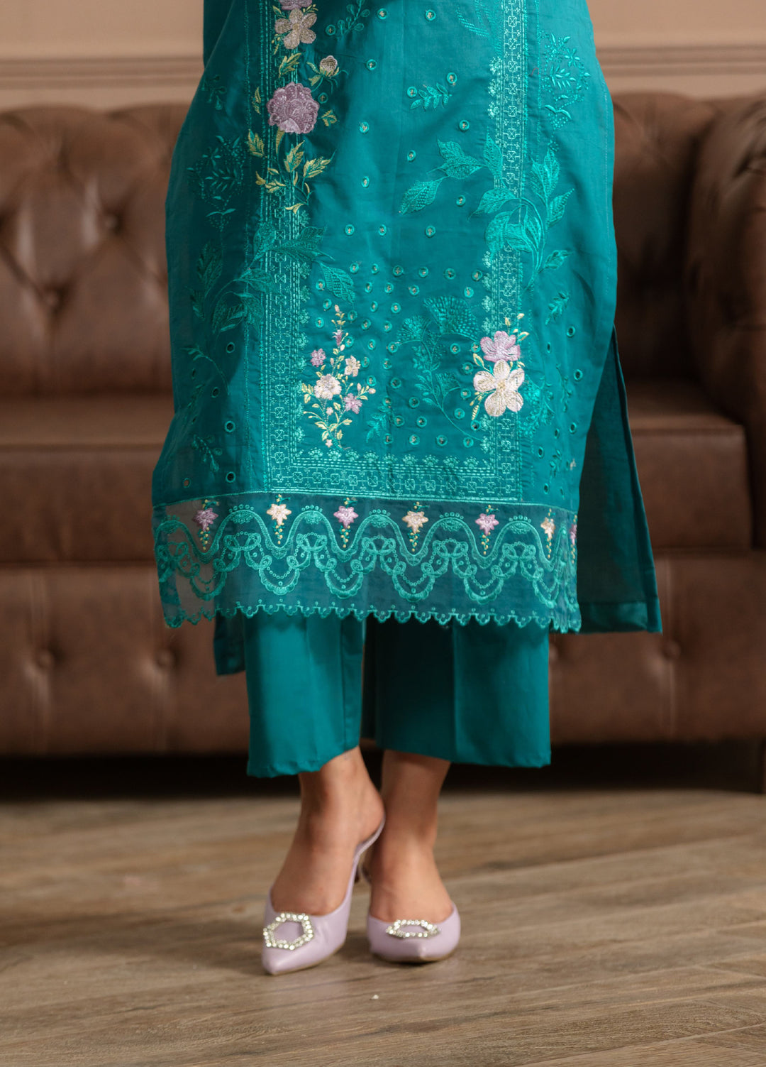 Noore by Ayleen Unstitched Embroidered Lawn 3 Piece Suit AY26ULN Feroza - Eid Collection