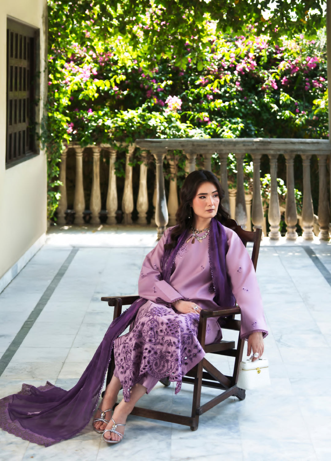 Golden Enara by Rashid Textiles Unstitched Embroidered Lawn 3 Piece Suit RT26ULG 3703 - Casual Collection