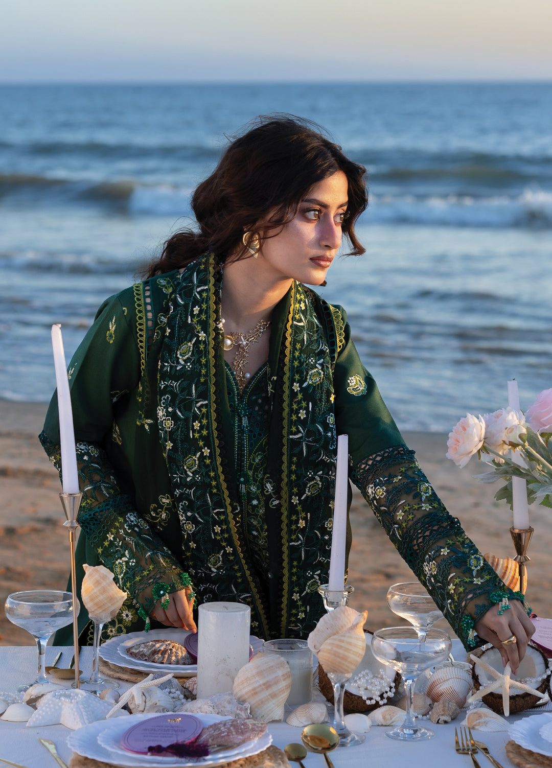 Sirene by Mahnur Unstitched Embroidered Lawn 3 Piece Suit MN26USL S-03 - Summer Collection