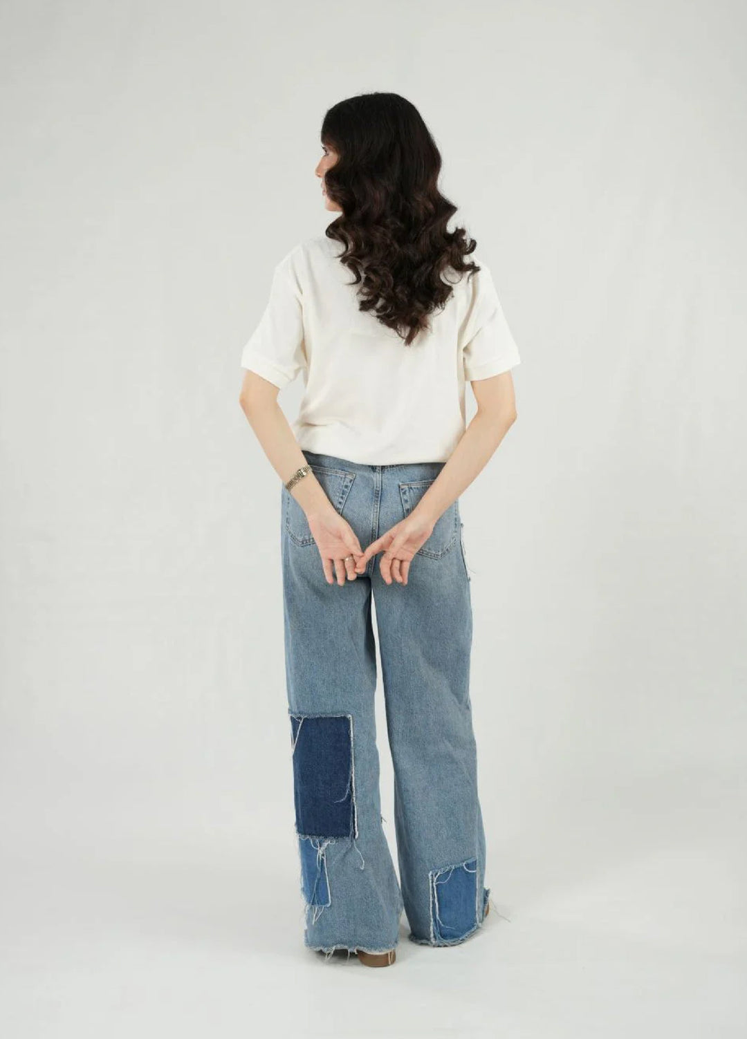 Mercato RTW Solids Cotton 1 Piece White Polo Shirt