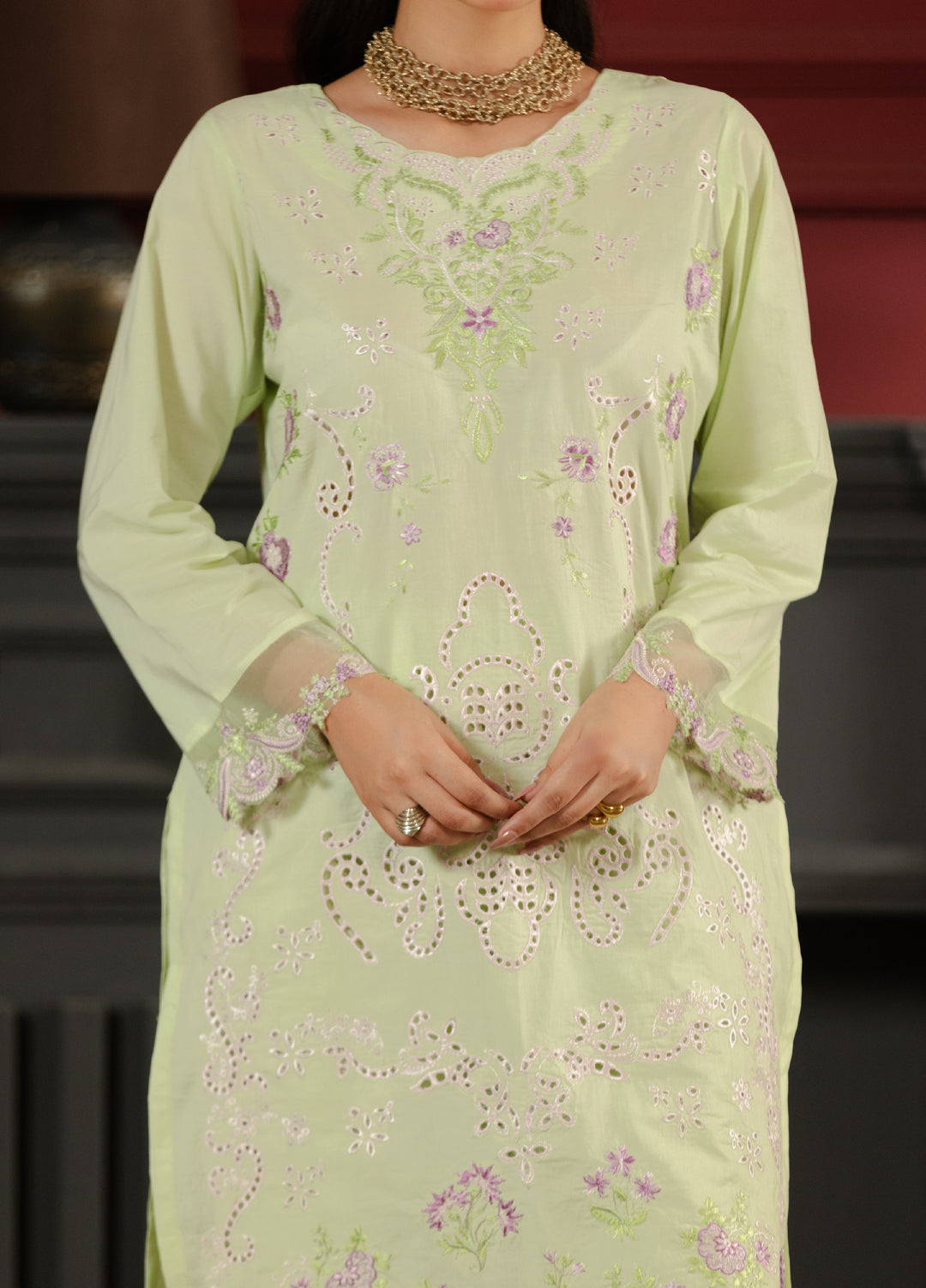 Noore by Ayleen Unstitched Embroidered Lawn 3 Piece Suit AY26ULN Raania - Eid Collection