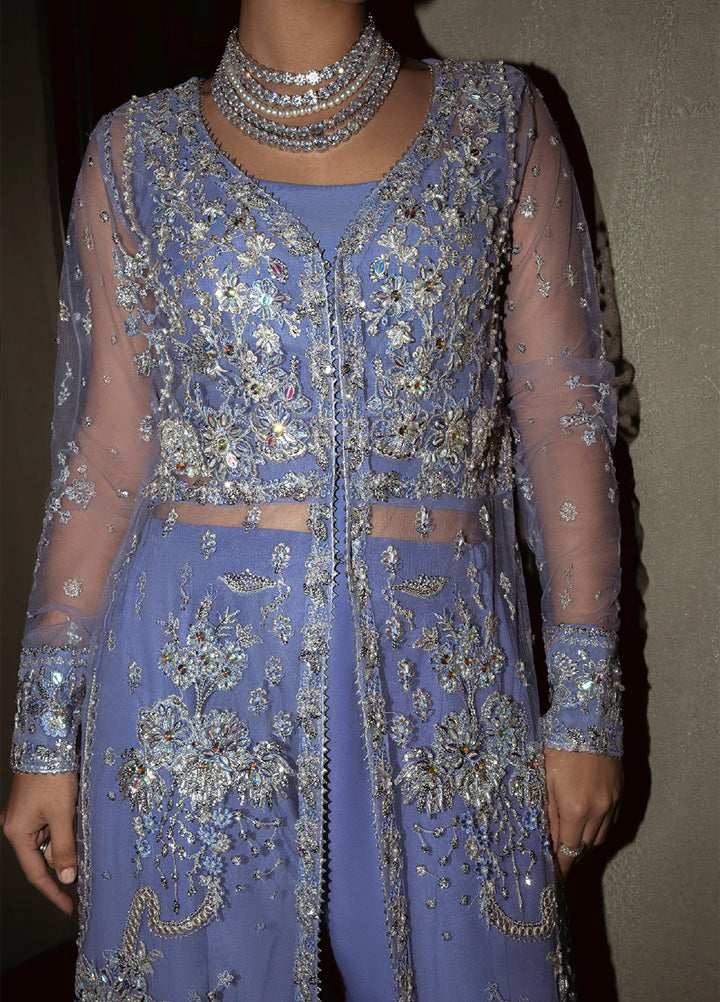 Pari Naaz by Neeshay Embroidered Net Suits Unstitched 3 Piece NSH25PW Afsaneh - Formals Collection