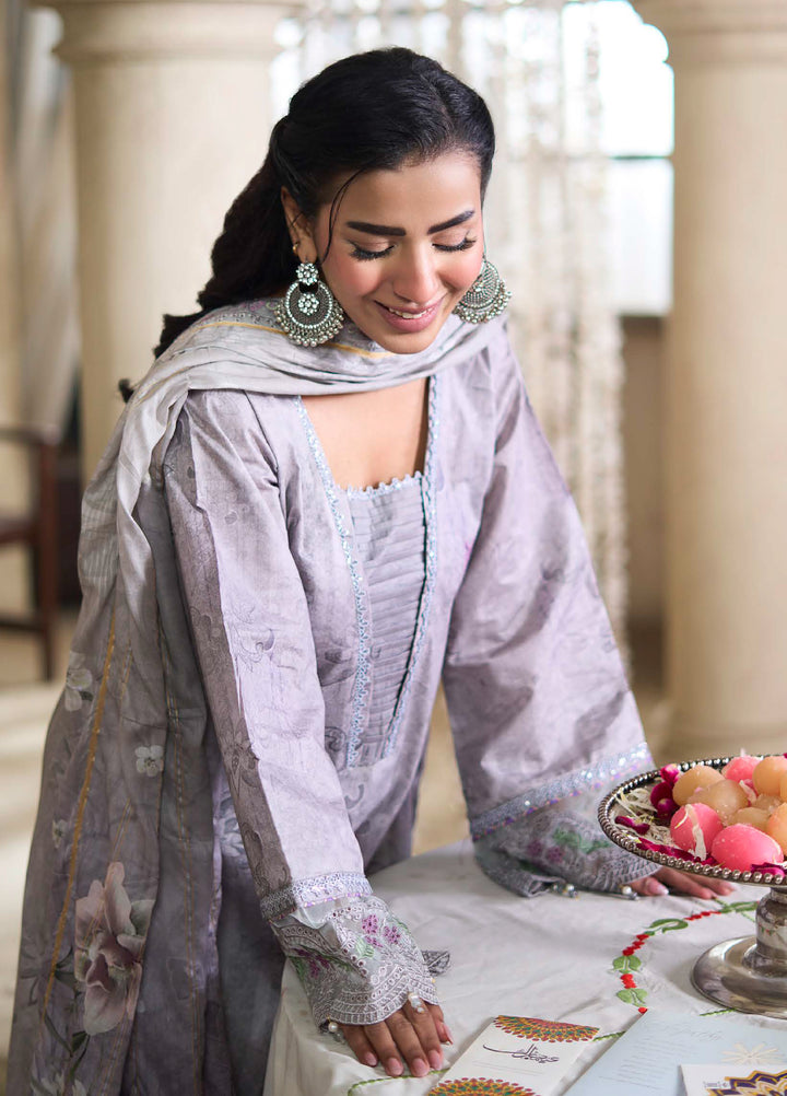 Applique Kari by Al Zohaib Unstitched Embroidered Lawn 3 Piece Suit AZ26AVI D-09 - Summer Collection