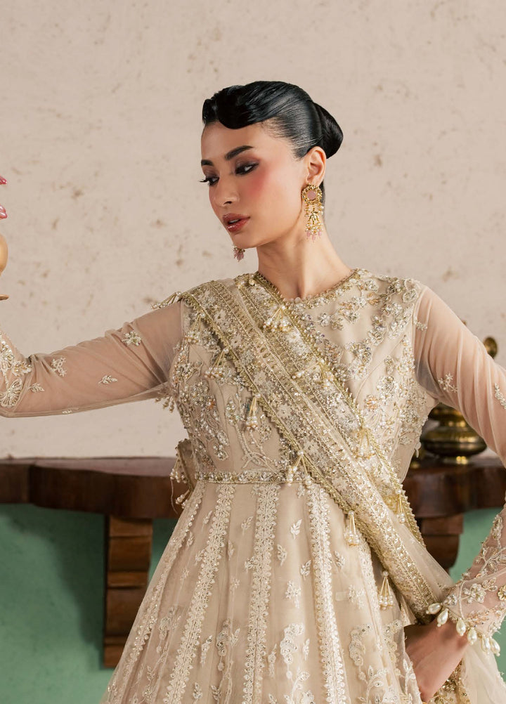 Sorelle by Aylin Unstitched Hand work Net 3 Piece Suit AY26US Aurelle - Festive Collection