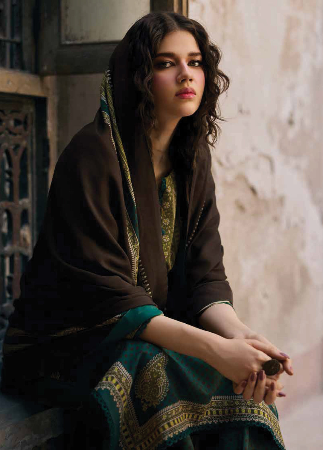 C Prints by Charizma Unstitched Linen Printed Suits 3 Piece CRZ25PL CPW5-24 - Winter Collection