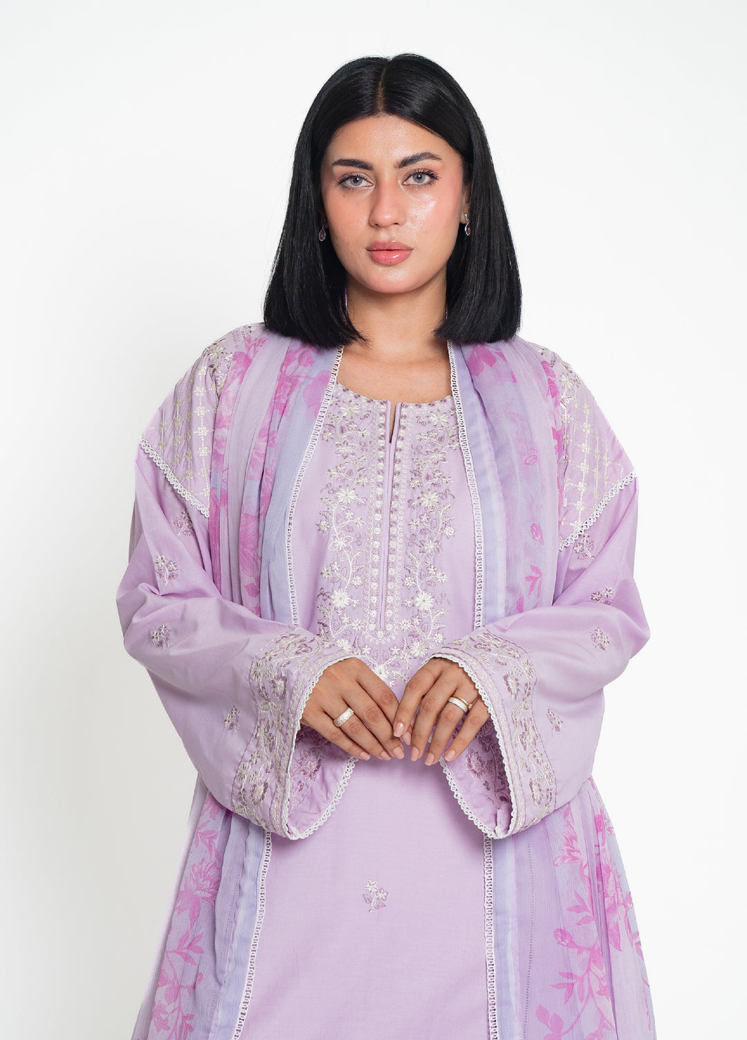 Zyna RTW Embroidered Lawn 3 Piece Suit ZY26ULS Ziva - Summer Collection