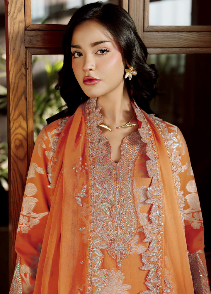 Maya by Nureh Unstitched Embroidered Jacquard 3 Piece Suit NU26UJM NJ-109 - Casual Collection