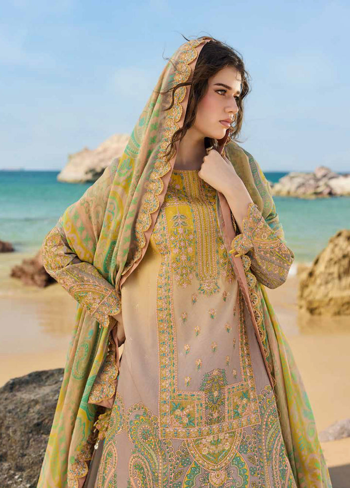 Swiss Miss by Charizma Unstitched Embroidered Swiss Voil 3 Piece Suit CHR26USM CSM6-01 - Summer Collection
