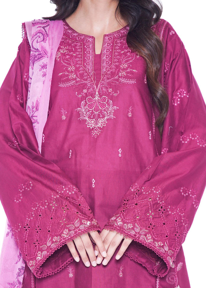 Ileen by naba bilal Unstitched Embroidered Lawn 3 Piece Suit IN26UEL Aira - Casual Collection