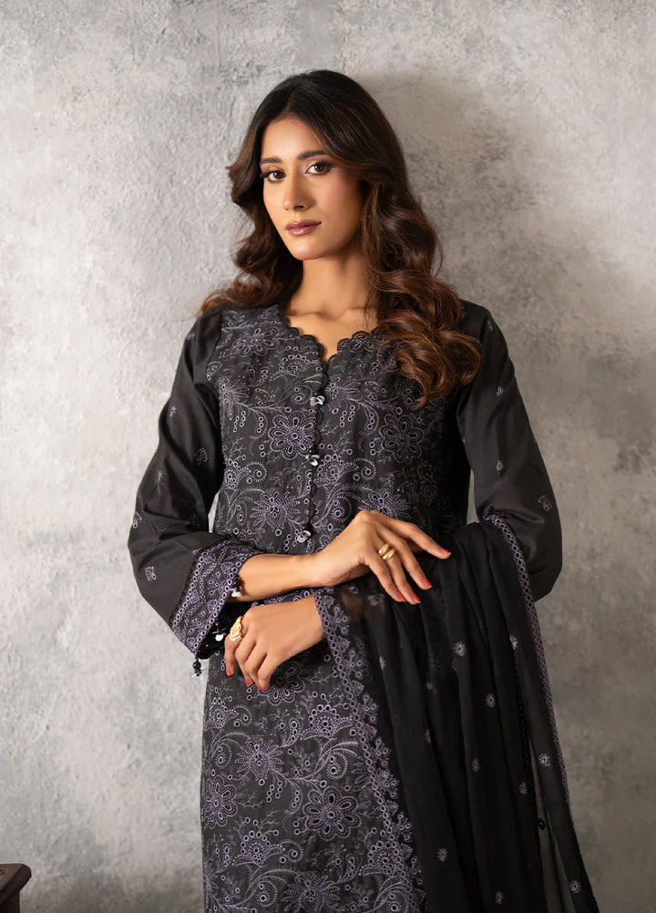 Salitex Embroidered Lawn Suits Unstitched 3 Piece SUNW6MI021UT - Summer Collection