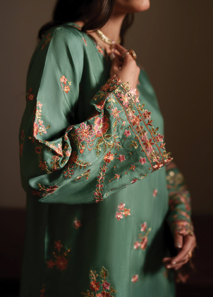 Eala by Casuallite RTW Embroidered Silk Viscose 3 Piece Suit CL26PSEA 02 ELARA - Festive Collection