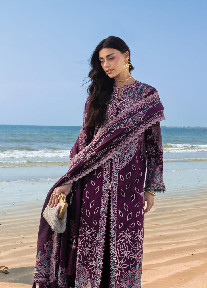 Sirene by Mahnur Unstitched Embroidered Lawn 3 Piece Suit MN26USL S-01 - Summer Collection