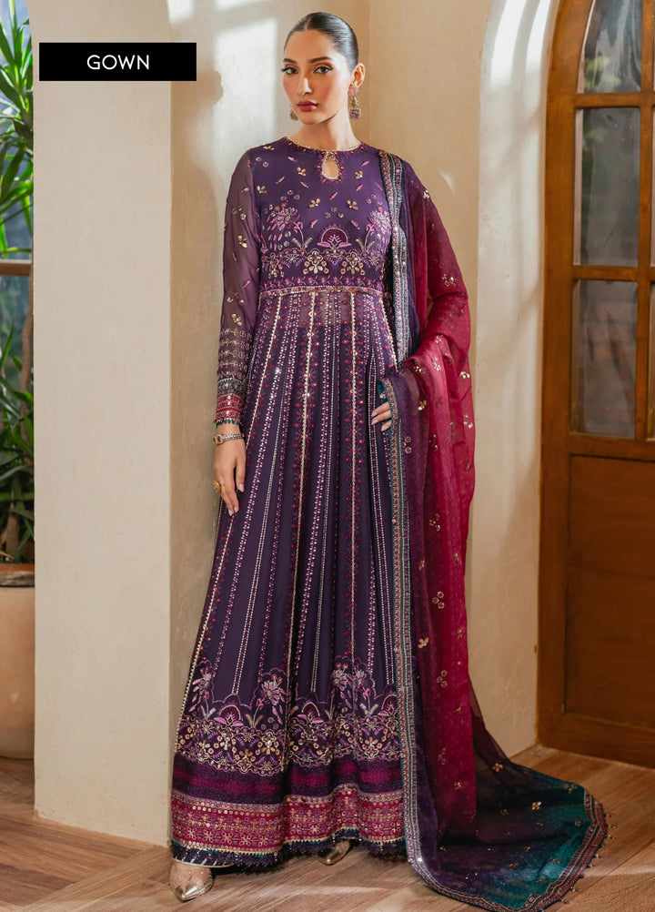 Xenia Formal Unstitched Luxury Chiffon Suits 3 Piece XE25FL Sourati - Formals Collection