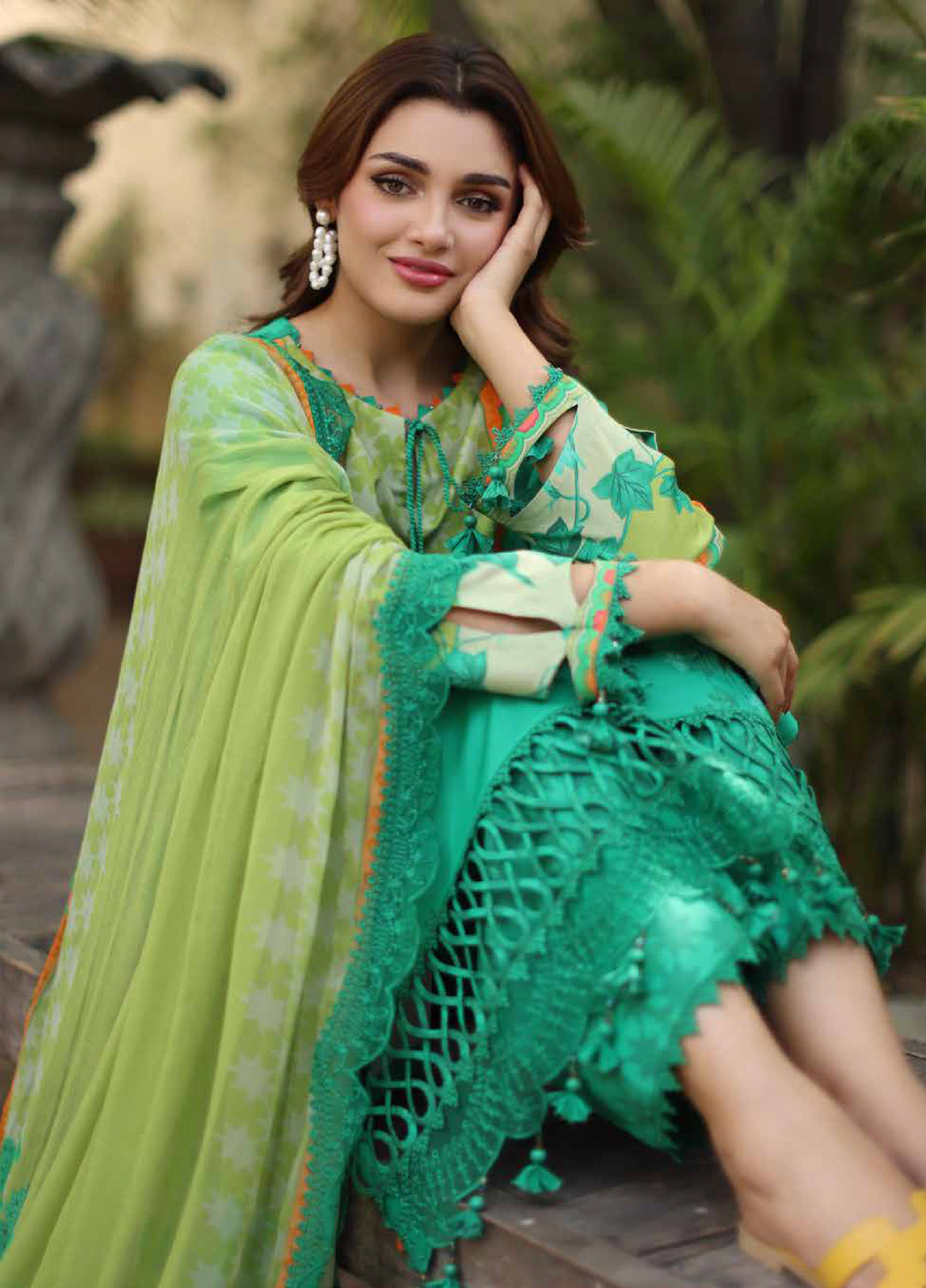 Aniiq by Charizma Unstitched Embroidered Lawn 3 Piece Suit CHR26UAL AN6-05 - Summer Collection