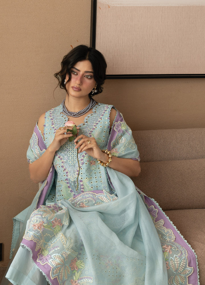 Sirene by Mahnur Unstitched Embroidered Lawn 3 Piece Suit MN26USL S-13 - Summer Collection