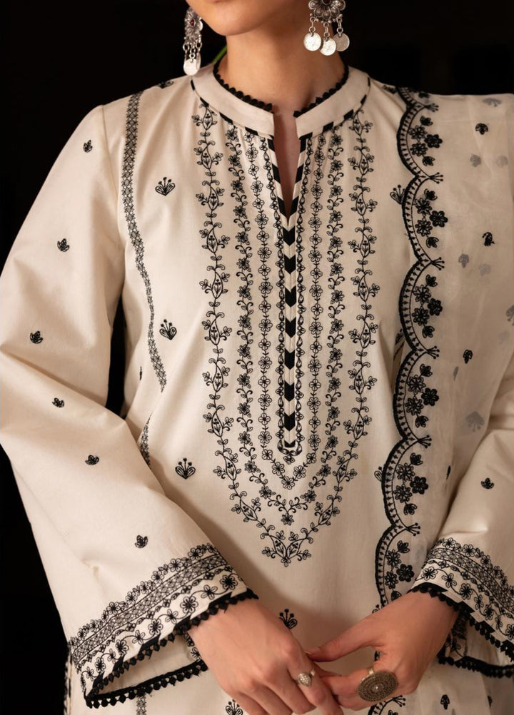 Zarif Unstitched Embroidered Lawn 3 Piece Suit ZR26ULF YARA 03 - Festive Collection