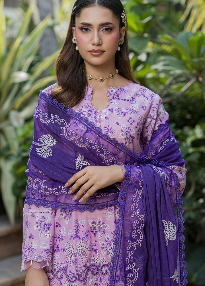 Zellbury Unstitched Embroidered Cotton 3 Piece Suit ZB26UCC WUS26E34093 - Casual Collection
