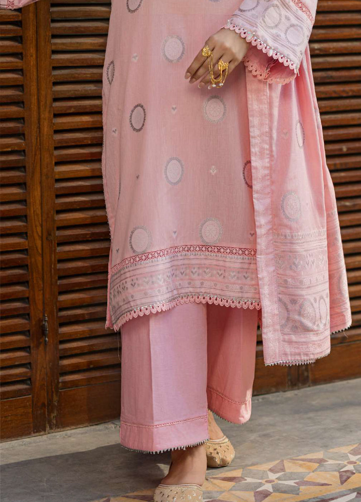 Zellbury Unstitched Printed Jacquard 3 Piece Suit ZB26UC WUS26X30857 - Casual Collection