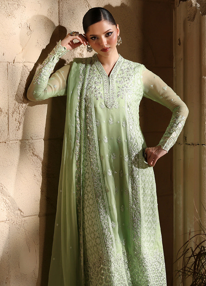 Luxe by Azure Unstitched Chiffon Embroidered Suits 3 Piece AZ25LF Elara - Festive Collection