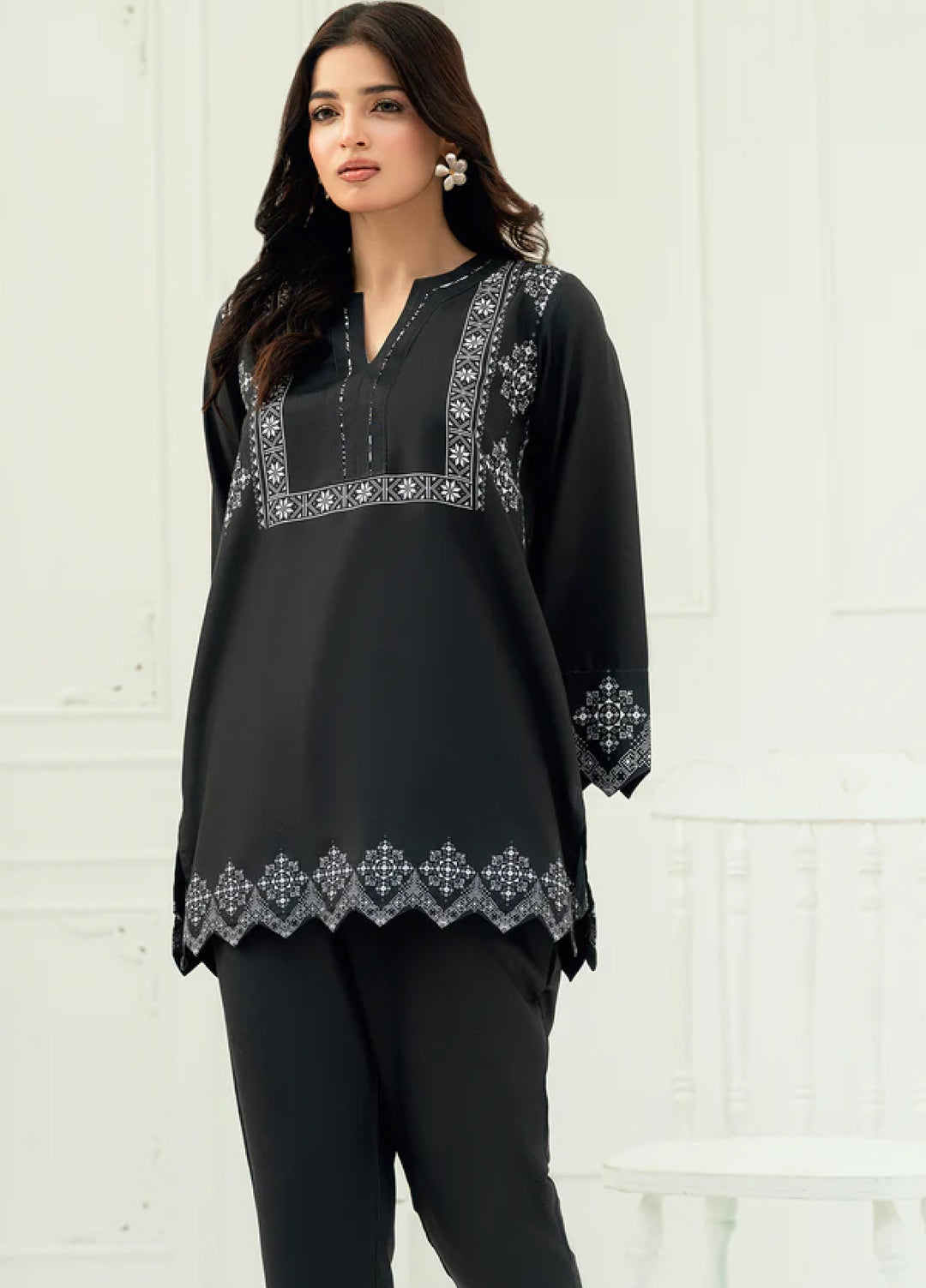 Nairah Women Pret Printed Arabic Lawn Suit NAH26PN Ziva - Spring Collection