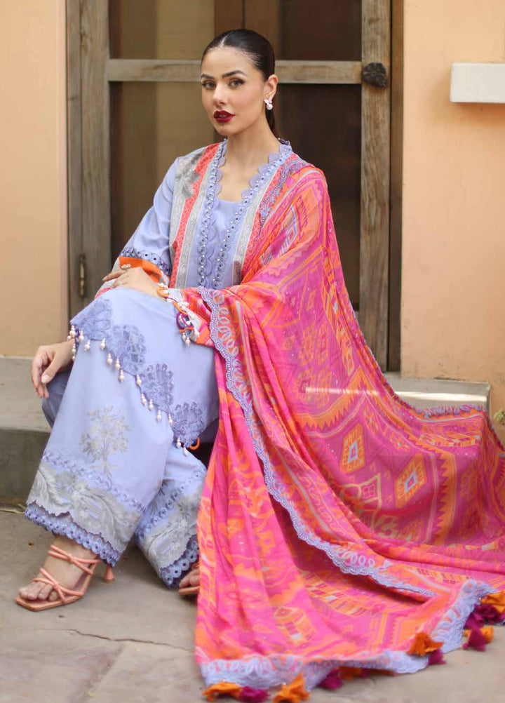 Aniiq by Charizma Unstitched Embroidered Lawn 3 Piece Suit CHR26UAL AN6-07 - Summer Collection