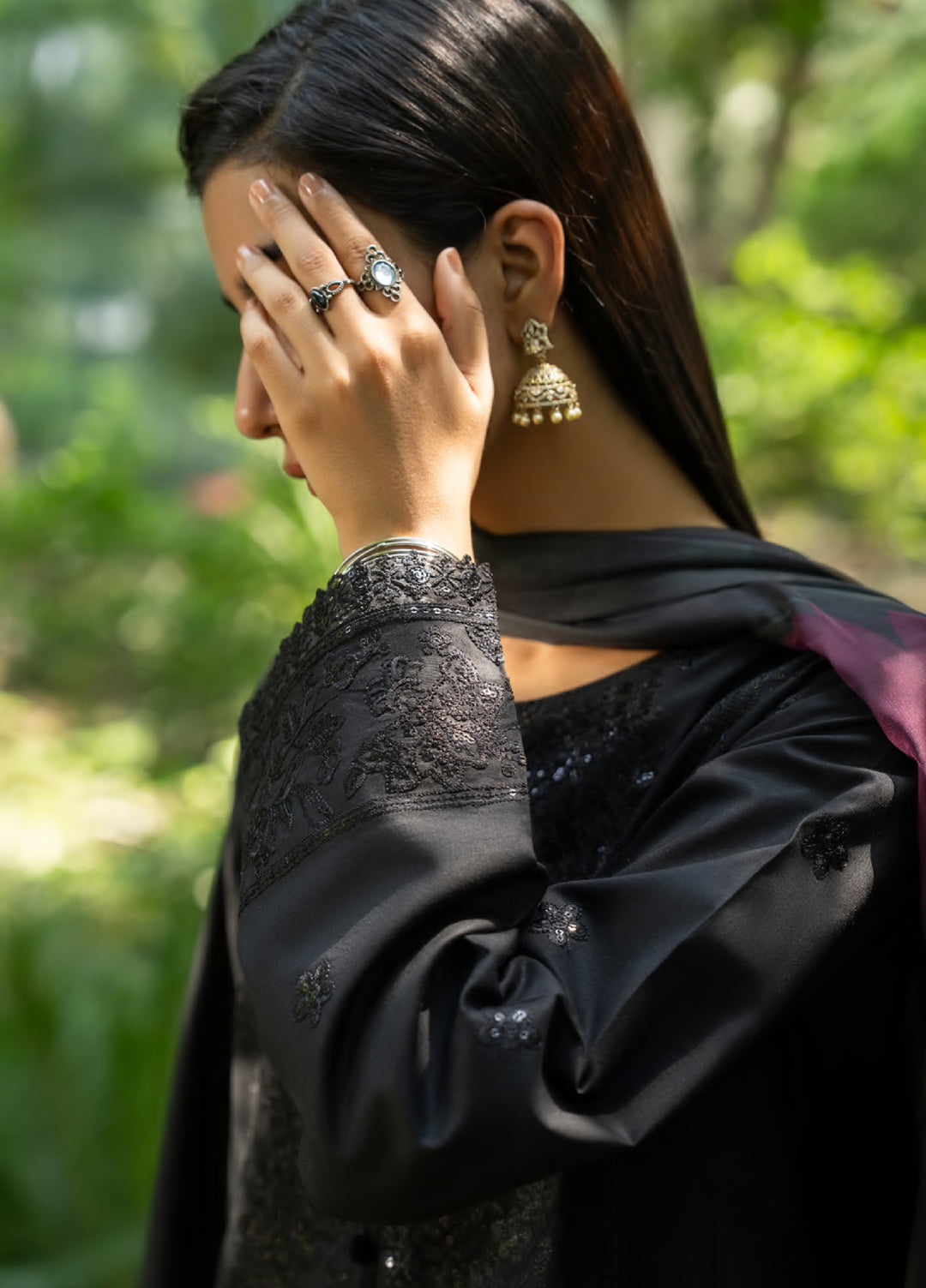 Rua by Casuallite Women Pret Premium Linen 3 Piece RUA-D07 - Winter Collection