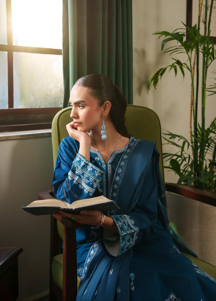 RajBari Women RTW Embroidered Lawn 3 Piece Suit RB26PLE Zareen 02 - Eid Collection
