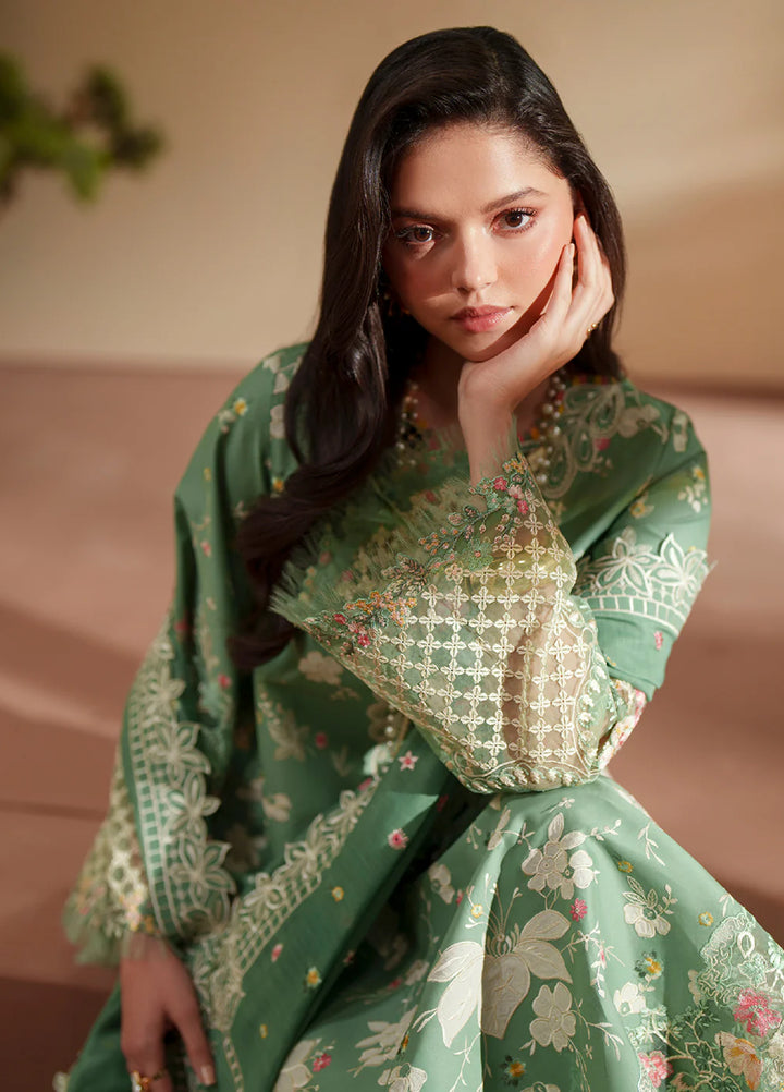 Mashriq by Bin Ilyas Unstitched Embroidered Lawn 3 Piece Suit BI26UML D117A - Festive Collection