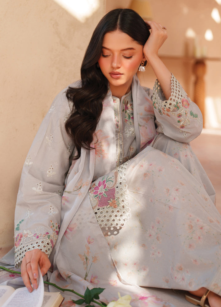 Iznik Unstitched Embroidered Lawn 3 Piece Suit IZ26ULE EL-12 - Eid Collection