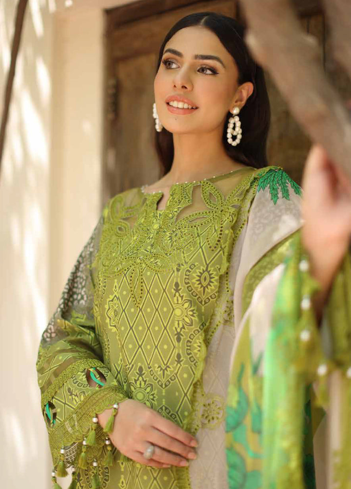 Aniiq by Charizma Unstitched Embroidered Lawn 3 Piece Suit CHR26UAL AN6-08 - Summer Collection