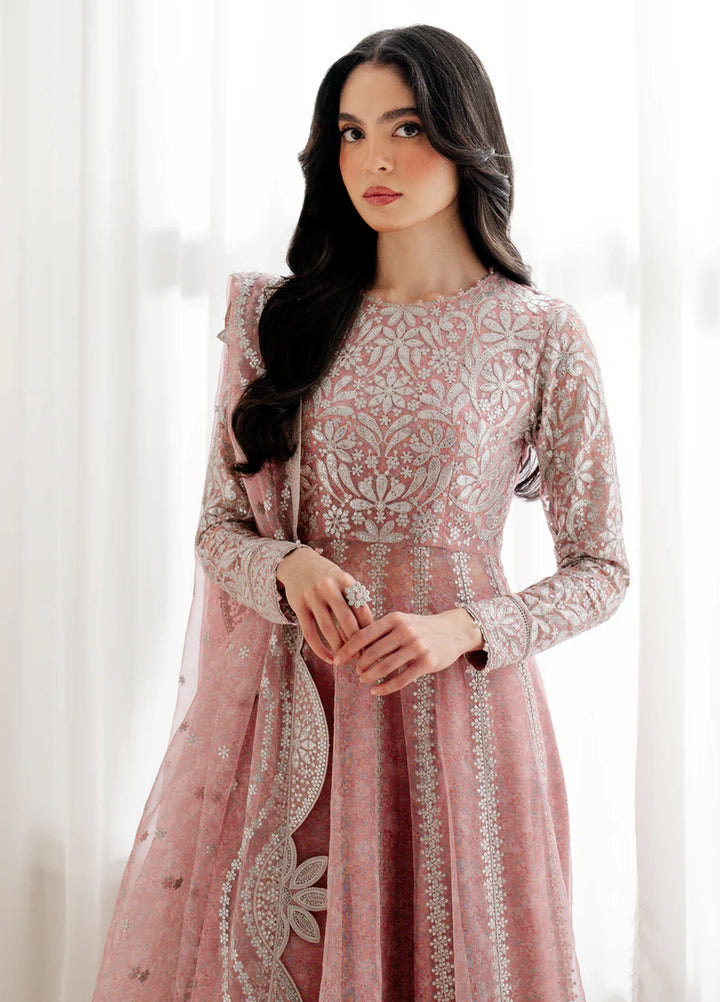 Jazmin Unstitched Chiffon Embroidered Suits 3 Piece JZ25CF JZ-UC-D3079 - Festive Collection