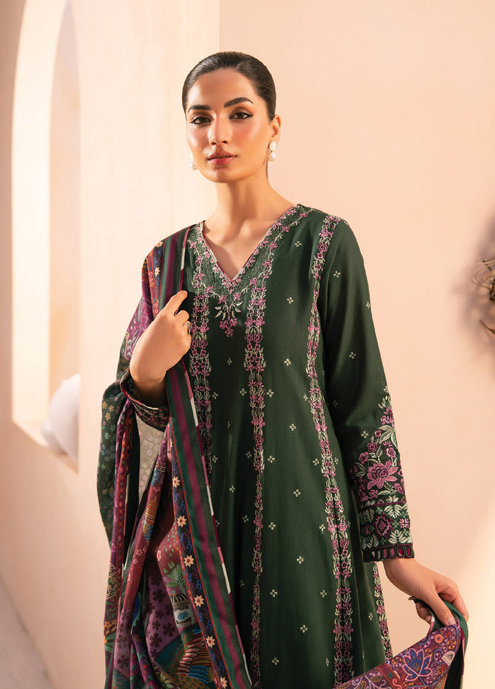 Rang e Khizaan by Xenia Unstitched Khaddar Embroidered Suits 3 Piece XE25SW D-03 ANYA - Winter Collection