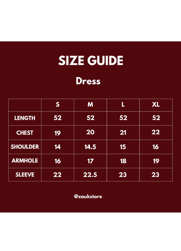 Zauk Pret Casual Wear Crepe 1 Piece French Navy - Casual Collection