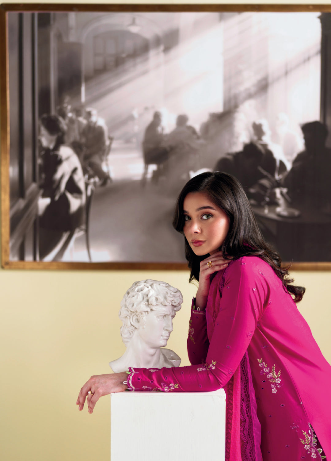 Whispers of Summer by Neeshey Unstitched Embroidered Luxury Lawn 3 Piece Suit NSH26ULW CECILY - Summer Collection