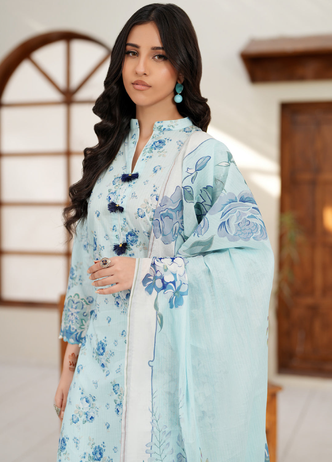 Salina by Regalia Textile Unstitched Printed Lawn 3 Piece Suit RG26DPS D-1 - Summer Collection