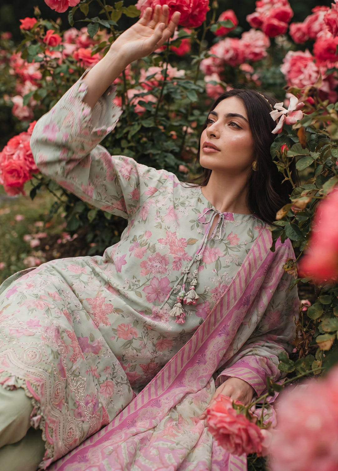 Zellbury Unstitched Embroidered Cotton 3 Piece Suit ZB26UCC WUS26E34098 - Casual Collection