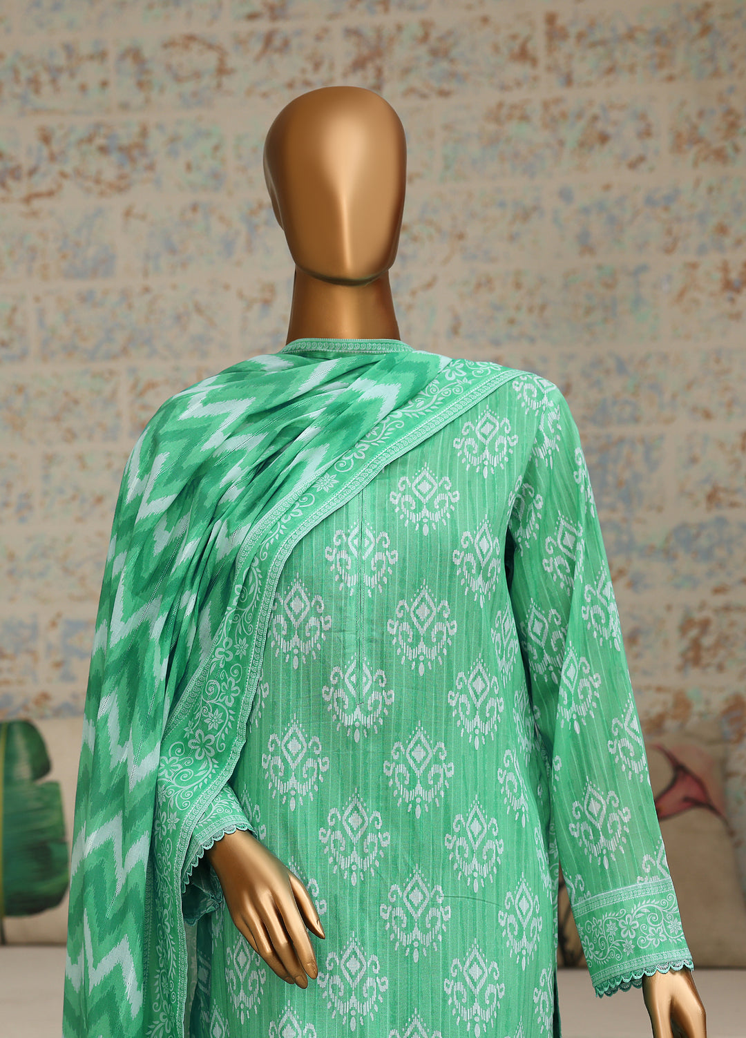 Nayab by HZ Textiles Unstitched Printed Cotton Lawn 3 Piece Suit HZ28UN NPC-01 - Casual Collection