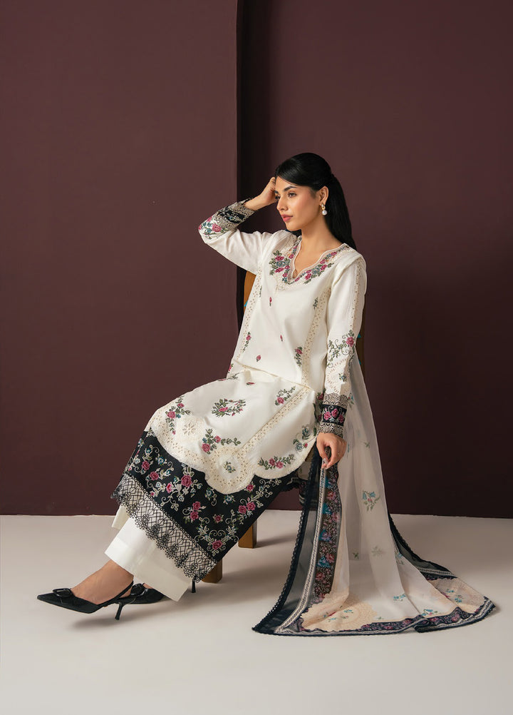 Namah by Xenia Formals Unstitched Embroidered Lawn 3 Piece Suit XF26UNL 08 - ECLIPSE - Festive Collection