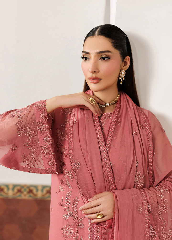 Nourah by Zarif Unstitched Embroidered Chiffon 3 Piece Suit ZR26UCN Nourah Angora ZF/ZQH/ANGORA 06 - Festive Collection