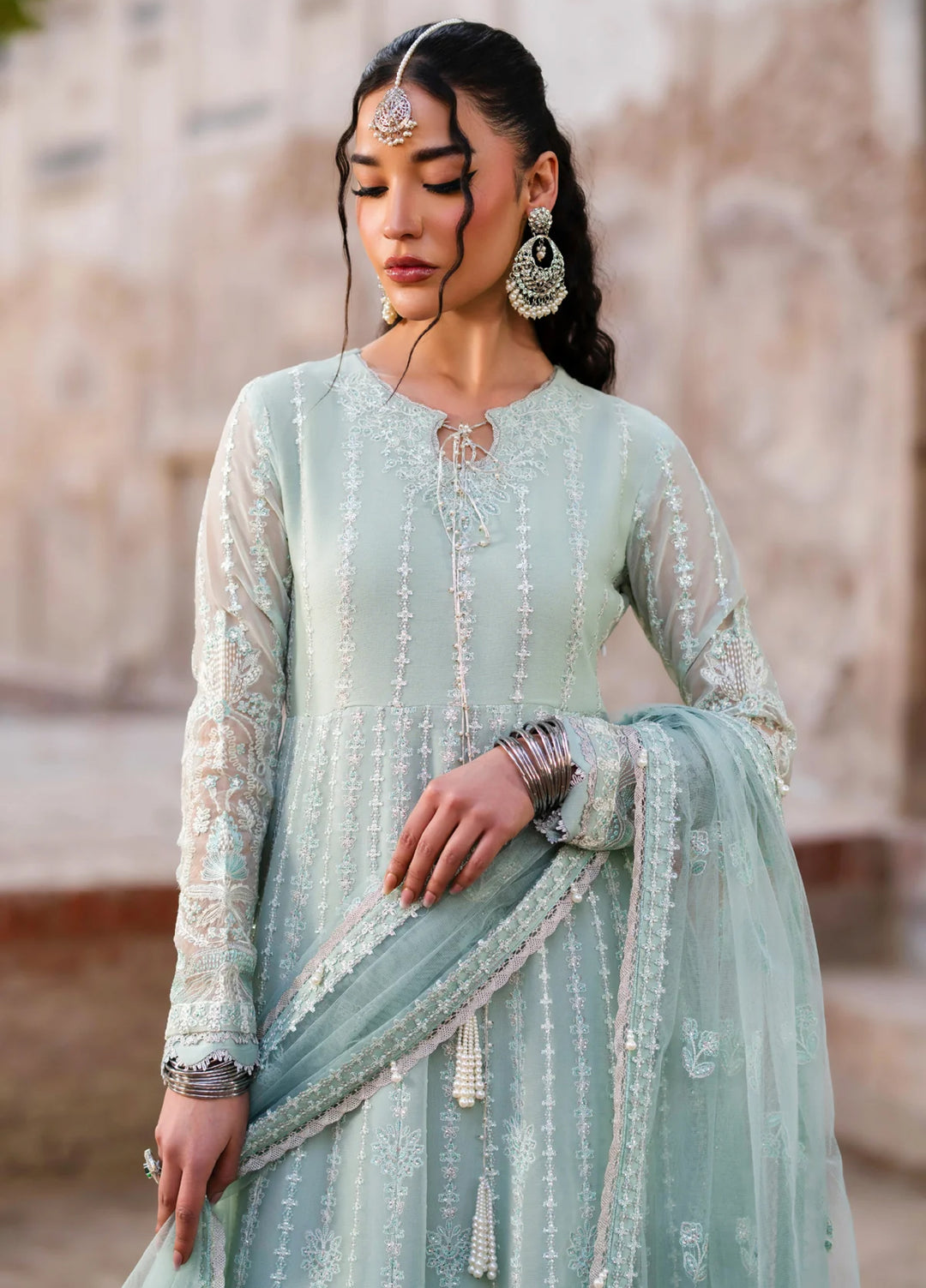 Xenia Formal Unstitched Luxury Chiffon Suits 3 Piece XE25FL Nousha - Formals Collection