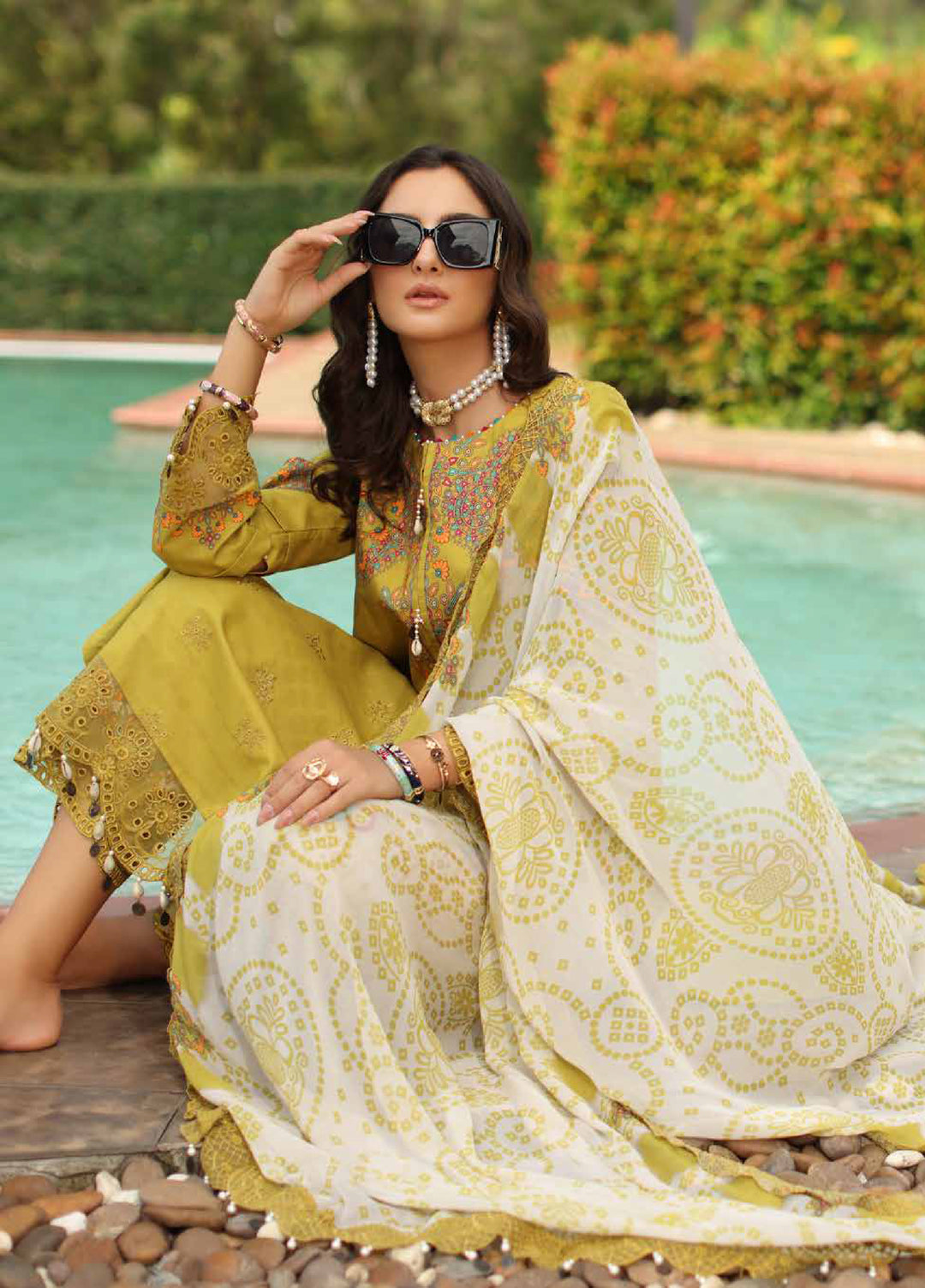 Aniiq by Charizma Unstitched Embroidered Lawn 3 Piece Suit CHR26UAL AN6-01 - Summer Collection