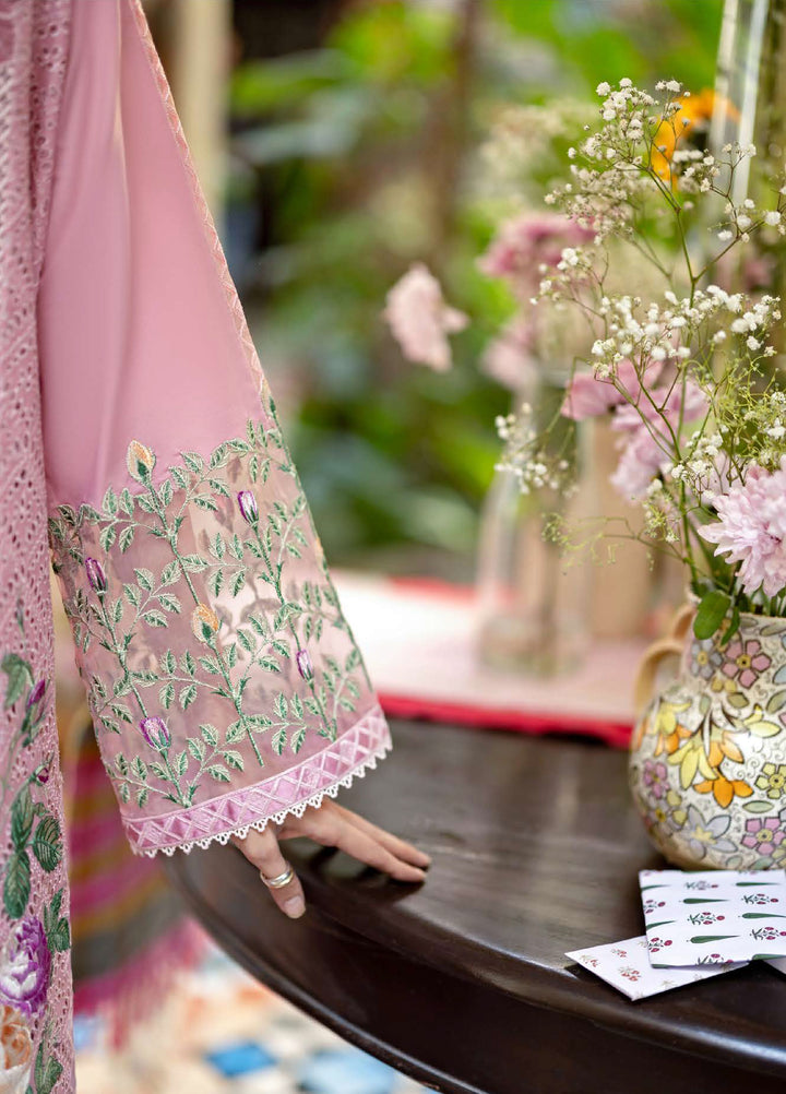 Astoria by Mushq Unstitched Embroidered Lawn 3 Piece Suit MQ26UAL 308-Arabil - Festive Collection