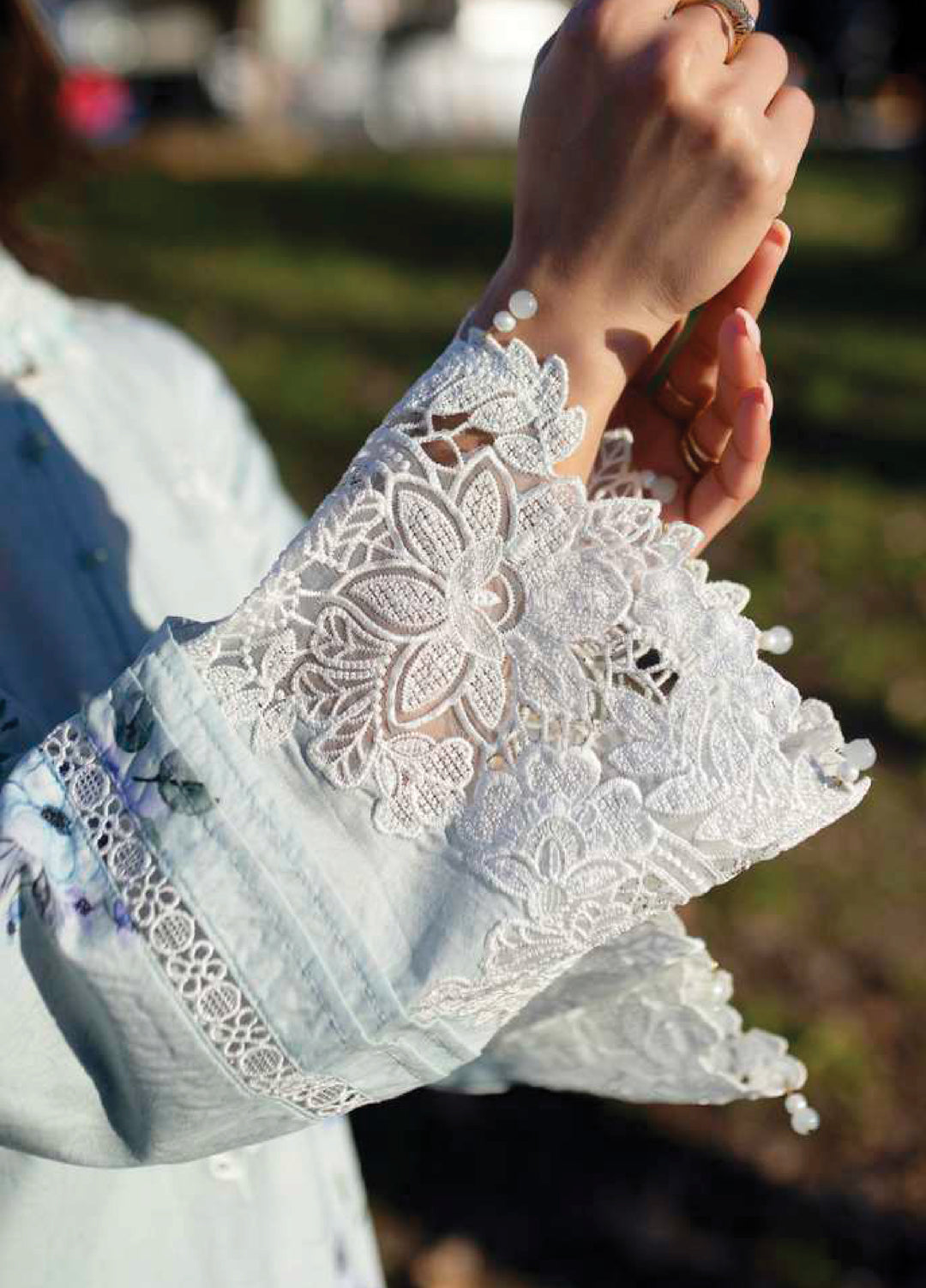 Sunshine Bloom by Al Zohaib Unstitched Embroidered Lawn 3 Piece Suit AZ26USL D5 - Summer Collection