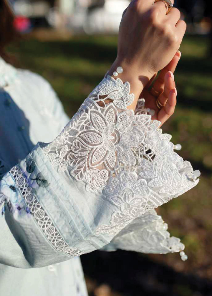 Sunshine Bloom by Al Zohaib Unstitched Embroidered Lawn 3 Piece Suit AZ26USL D5 - Summer Collection