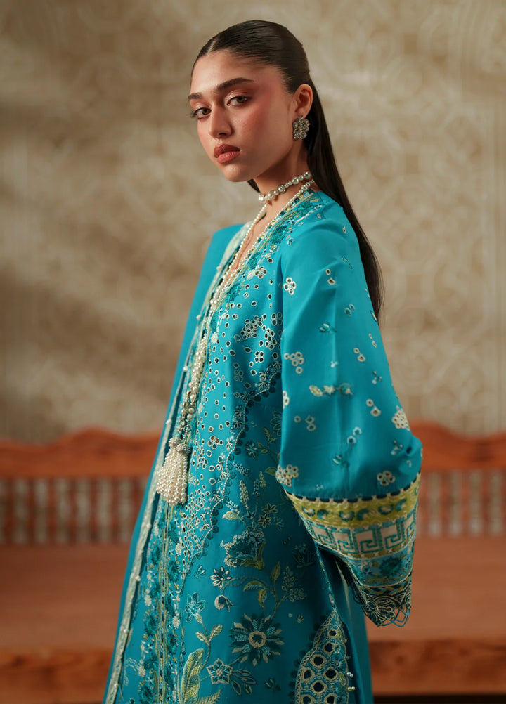 Mashriq by Bin Ilyas Unstitched Embroidered Lawn 3 Piece Suit BI26UML D116B - Festive Collection