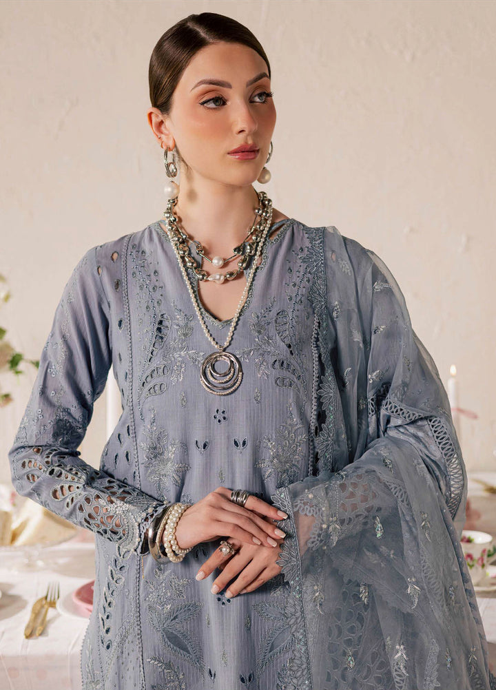 Feya by Nureh Unstitched Embroidered Lawn 3 Piece Suit NU26UFEL FE-16 - Eid Collection
