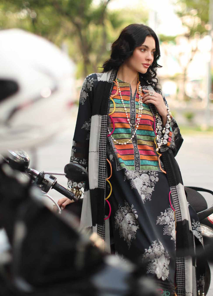 Signature by Charizma Unstitched Printed Lawn 3 Piece Suit CHR26USL CS6-06 - Summer Collection