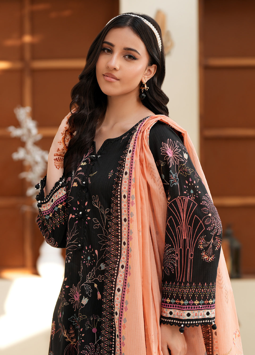 Salina by Regalia Textile Unstitched Printed Lawn 3 Piece Suit RG26DPS D-7 - Summer Collection