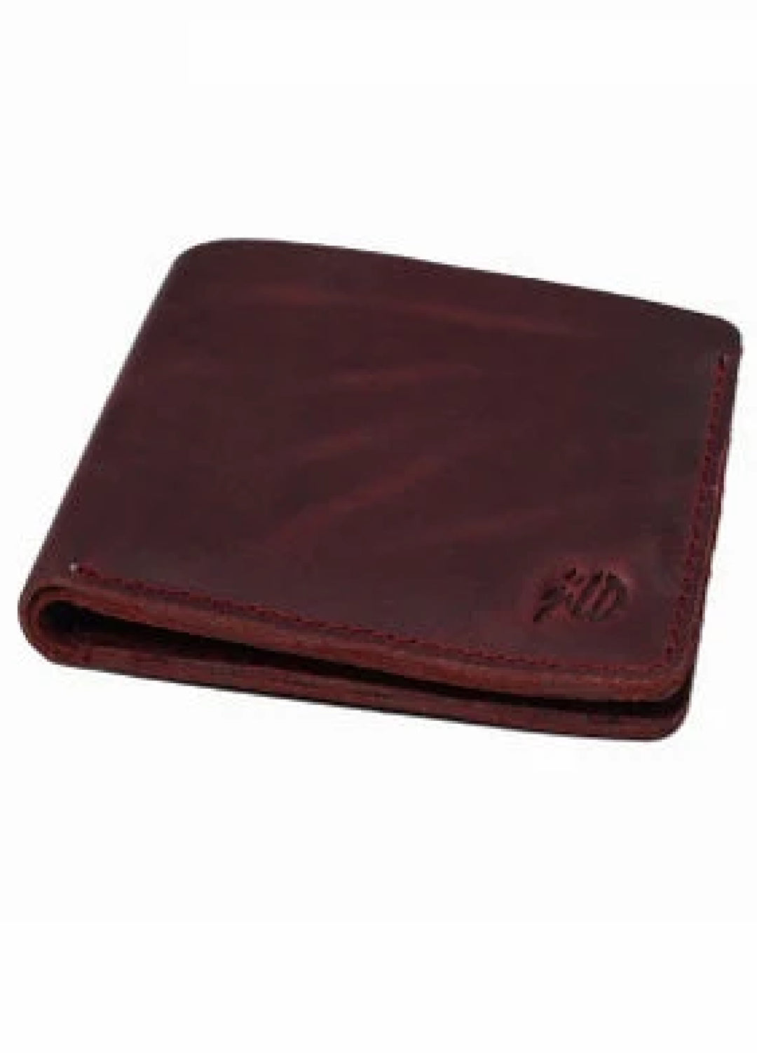 Vintage by Jild Mens Genuine Vintage Leather Wallet-CRIMSON RED - Wallets Collection